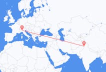 Flyrejser fra Sialkot, Pakistan til Milano, Italien