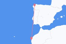 Flyg från Essaouira, Marocko till Santiago de Compostela (regionhuvudort), Spanien