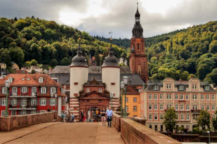Adgangsbillet og pas i Heidelberg, Tyskland