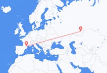 Flights from Magnitogorsk, Russia to Carcassonne, France