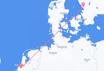Flights from Rotterdam, the Netherlands to Halmstad, Sweden