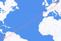 Flyreiser fra Guayaquil, til Poznan