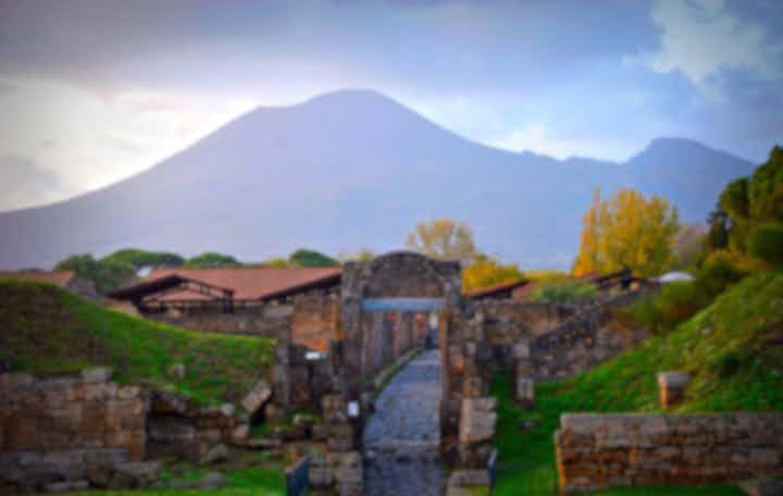 Historiske turer i Pompei, Italia