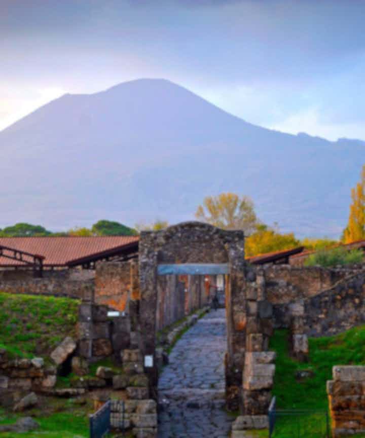 Nature walks in Pompeii, Italy