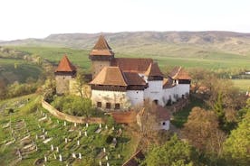 Fotspor av Saksiskerdagstur, i Transylvania, fra Targu Mures