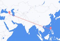 Flyreiser fra Manila, til Iğdır
