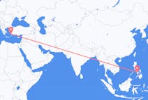 Flyreiser fra Bacolod, Filippinene til Bodrum, Tyrkia