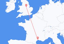 Voli da Nottingham, Inghilterra a Montpellier, Francia