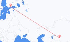 Flyreiser fra Kyzylorda, Kasakhstan til Helsingfors, Finland