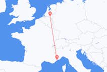 Flyreiser fra Eindhoven, Nederland, til Nice, Nederland