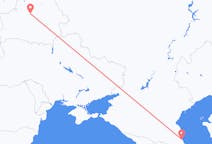 Flyg från Minsk, Vitryssland till Machatjkala, Ryssland