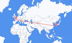 Flights from Yakushima, Kagoshima, Japan to Limoges, France