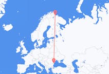 Fly fra Constanța til Kirkenes