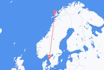 Flights from Stokmarknes, Norway to Gothenburg, Sweden