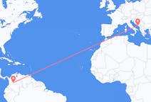 Flyreiser fra Bogotá, til Dubrovnik