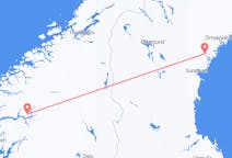 Fly fra Kramfors Municipality til Sogndal