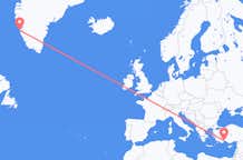Flights from Nuuk to Antalya