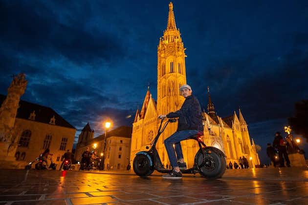 Night Tour in Budapest on MonsteRoller e-Scooter
