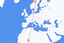 Flights from Niamey to Östersund