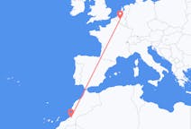 出发地 摩洛哥出发地 蓋勒敏目的地 比利时布鲁塞尔的航班