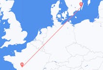 Flights from Poitiers, France to Kalmar, Sweden