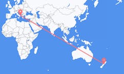 Flyg från Blenheim, Nya Zeeland till Brindisi, Italien