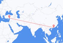 出发地 中国深圳市目的地 土耳其阿达纳的航班