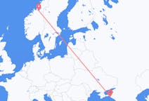 Flights from Anapa, Russia to Trondheim, Norway
