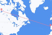 Flights from Yellowknife, Canada to Vigo, Spain