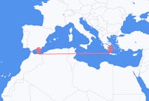 Flights from Nador, Morocco to Chania, Greece