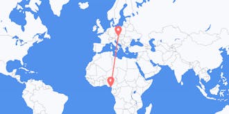 Flights from Equatorial Guinea to Austria