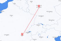 Flyrejser fra Frankfurt, Tyskland til Lyon, Frankrig