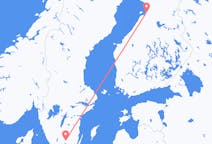 Vluchten van Växjö naar Oulu