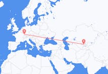 Flyrejser fra Tasjkent, Usbekistan til Strasbourg, Frankrig