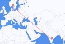 Flights from Kadapa, India to Gothenburg, Sweden