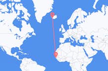 Flights from Bissau to Reykjavík