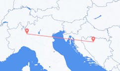 Flyreiser fra Banja Luka, til Milano