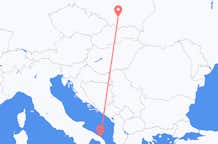 Flights from Brindisi to Krakow