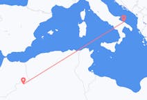 Fly fra Béchar til Bari