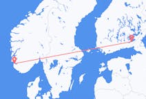 Flyg från Villmanstrand till Stavanger