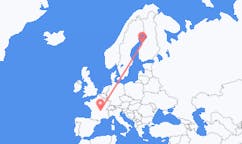 Vuelos de Clermont-Ferrand, Francia a Kokkola, Finlandia