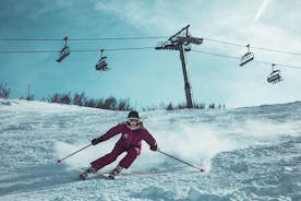 Privétour voor sneeuwplezier: skiën in de Tsjechische bergen