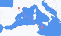 Flyreiser fra Lampedusa, til Andorra la Vella