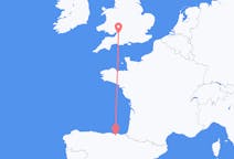 Flyreiser fra Bilbao, Spania til Bristol, England
