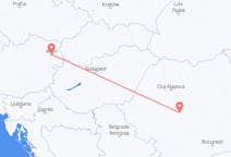 Flyg från Sibiu, Rumänien till Wien, Österrike