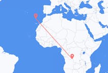 Flyreiser fra Dundo, Angola til Funchal, Portugal