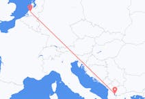 Flights from Ohrid, North Macedonia to Rotterdam, the Netherlands