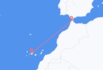 出发地 摩洛哥出发地 丹吉尔目的地 西班牙特内里费岛的航班