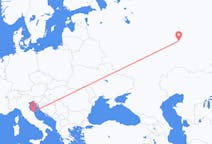 Flights from Nizhnekamsk, Russia to Ancona, Italy
