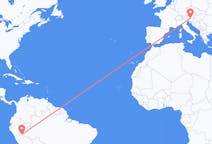 Flights from Pucallpa, Peru to Klagenfurt, Austria